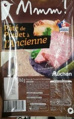 Pâté de poulet à l'ancienne au muscadet