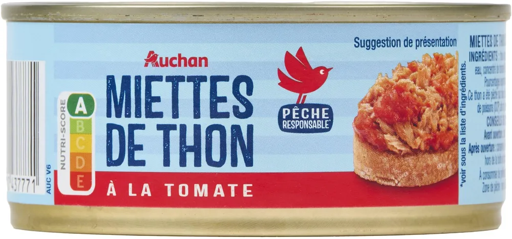Miettes de thon à la tomate