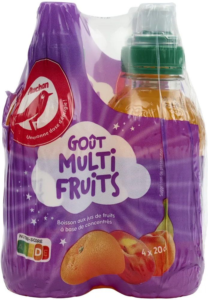 Multifruits - Boisson aux jus de fruits à base de concentrés
