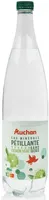Eau minérale pétillante saveur citron vert