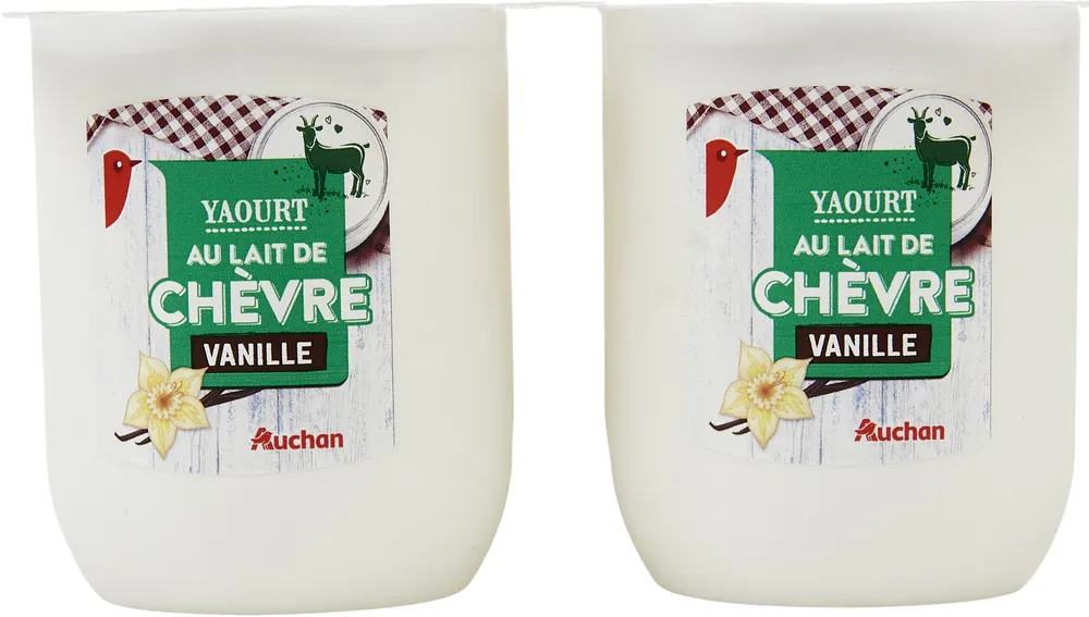 Yaourt au lait de chèvre vanille