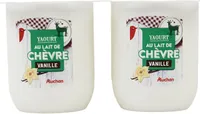 Yaourt au lait de chèvre vanille