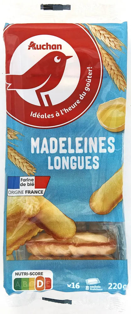 Madeleines longues