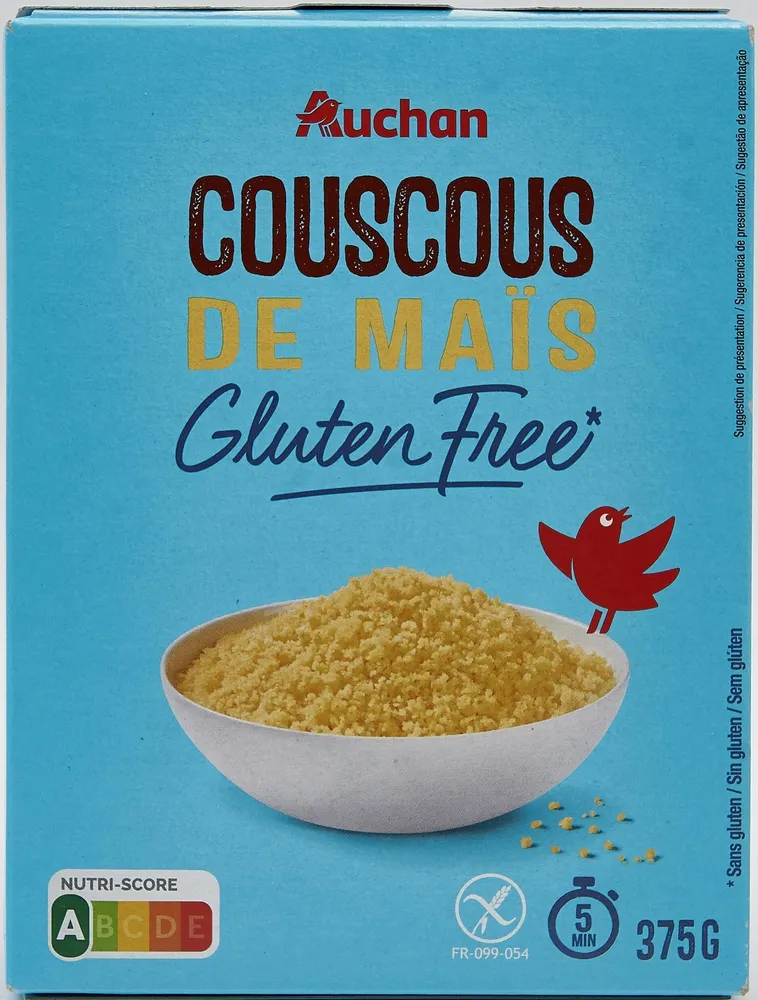 Couscous de maïs sans gluten