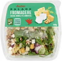 Salade fromagèreChèvre - Mimolette - Emmental
