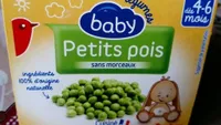 Baby, petits pois, sans morceaux