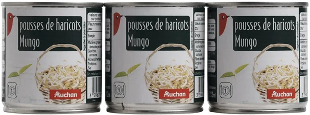 Pousses de haricots mungo