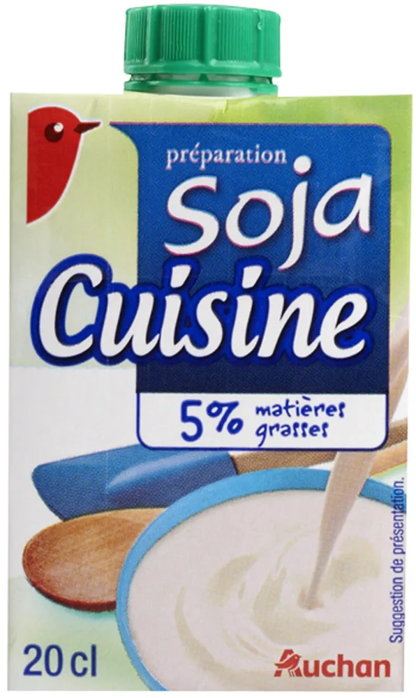 préparation SOJA Cuisine5% matières grasses