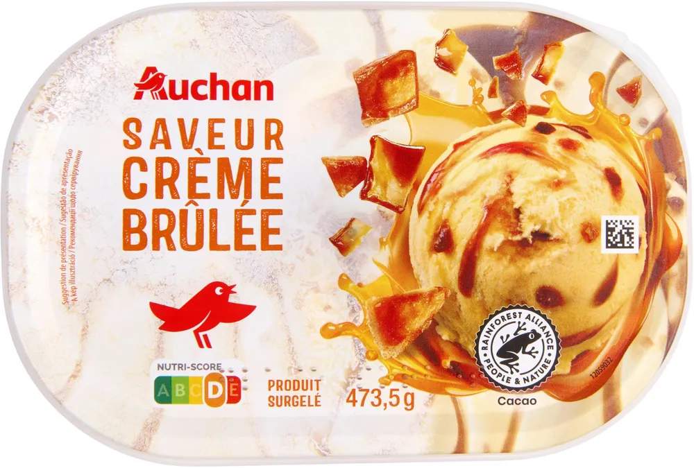 Saveur crème brûlée