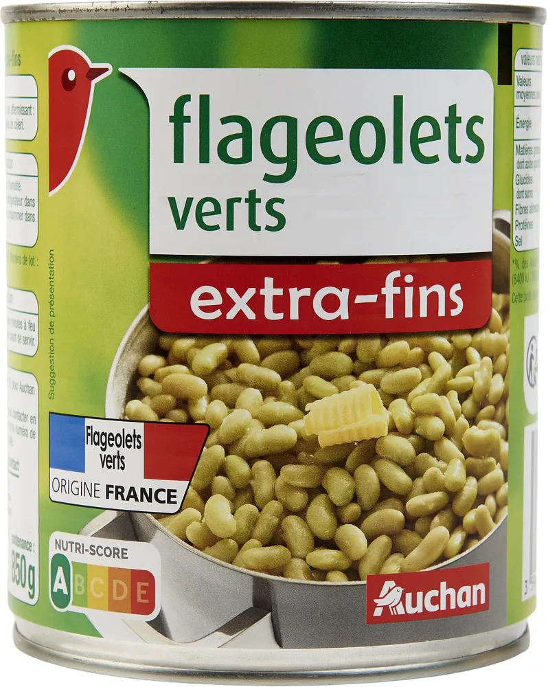 Flageolets verts extra fins