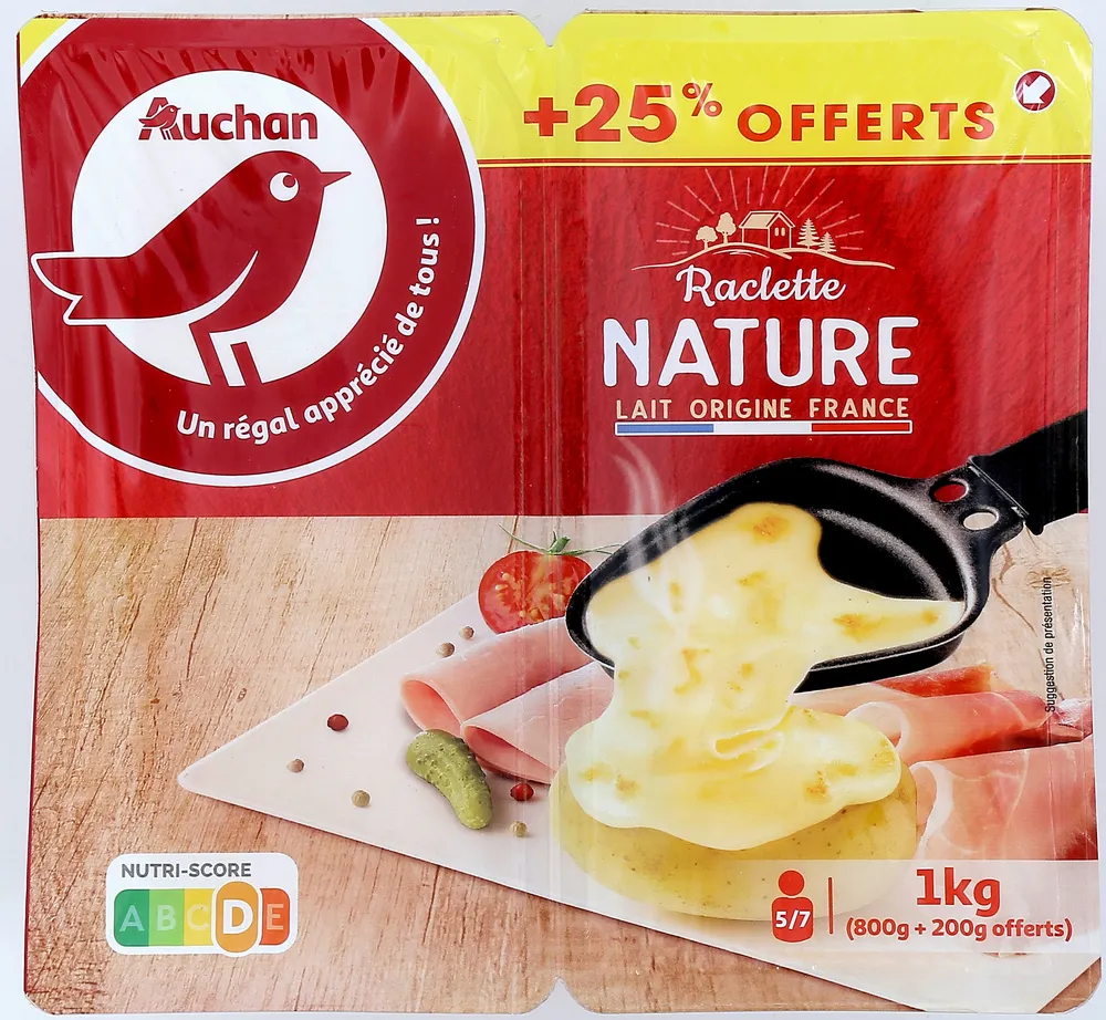 Raclette nature