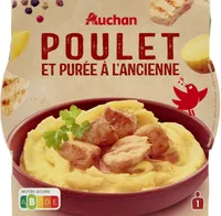 Poulet et purée à l'ancienne