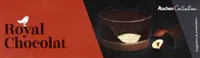 Royal chocolatMousse au chocolat noir sur lit de praliné croustillant