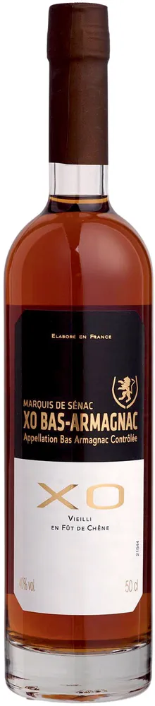 BAS ARMAGNAC XO MARQUIS DE SENAC 40%vol. 50cl.