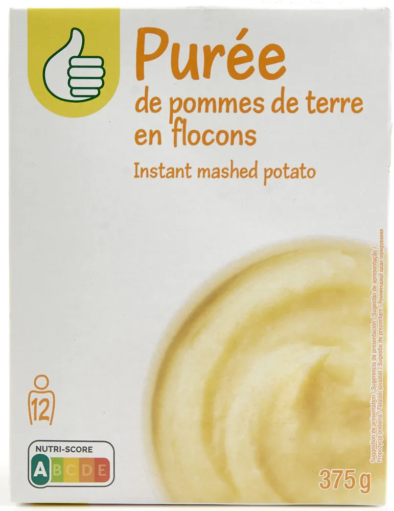Purée de pommes de terre en flocons