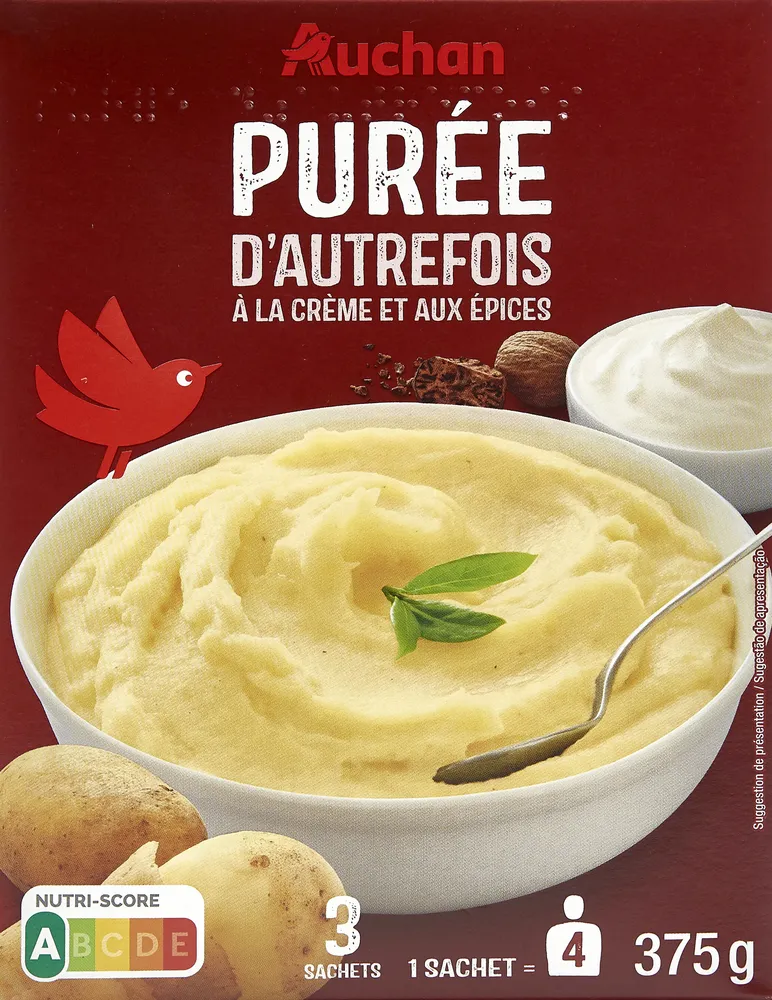 Ma purée d'autrefois à la crème et aux épices