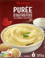 Ma purée d'autrefois à la crème et aux épices