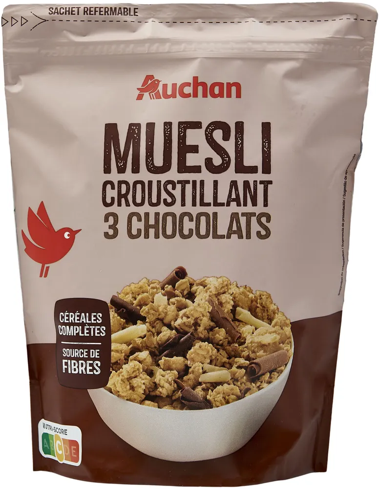 Muesli croustillant3 Chocolats