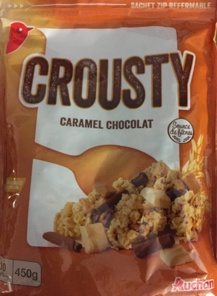 Crousty - Céréales caramel chocolat