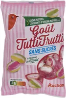 Goût Tutti frutti sans sucres, à l'extrait de Stévia*