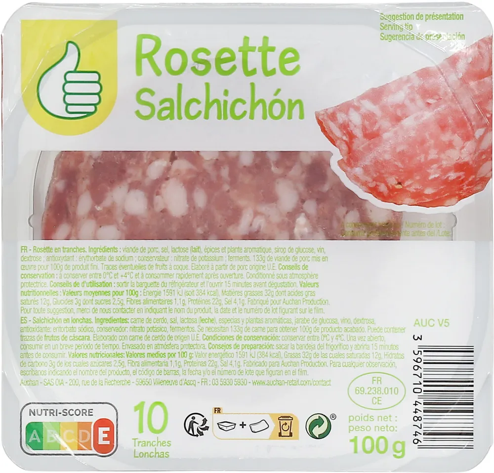 Rosette 10 tranches