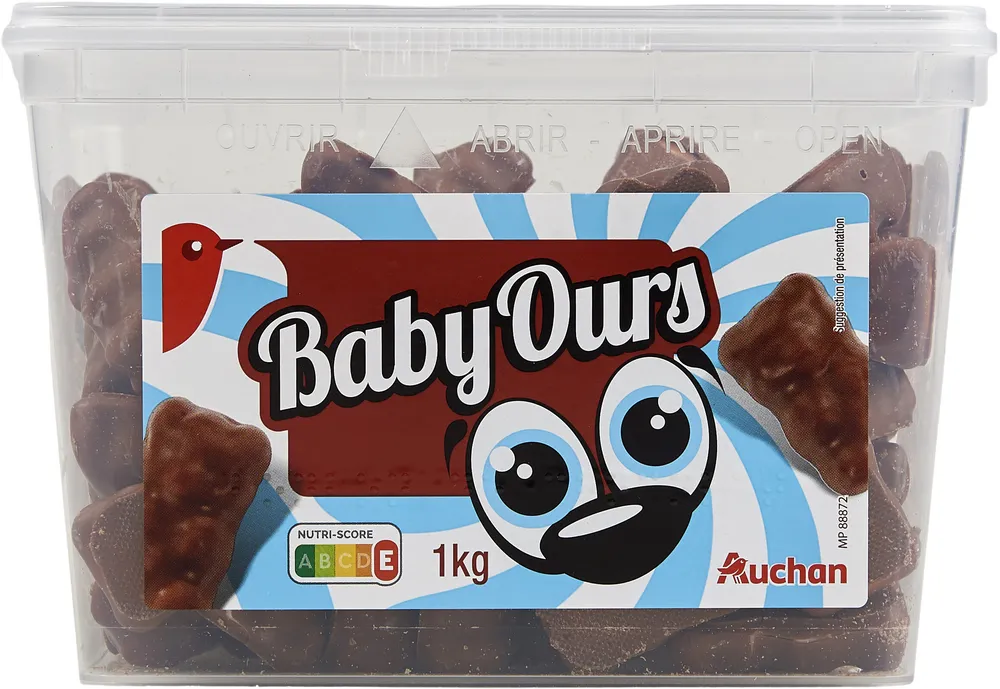 Oursons guimauves chocolat au lait