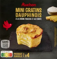 Mini gratin dauphinois à la crème fraîche et au comté