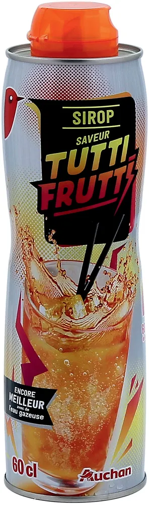 Sirop saveur tutti frutti