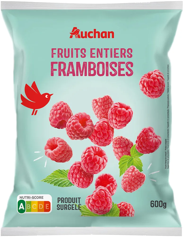 Fruits entiersFramboises
