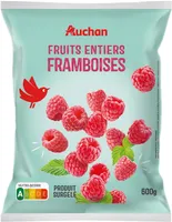 Fruits entiersFramboises