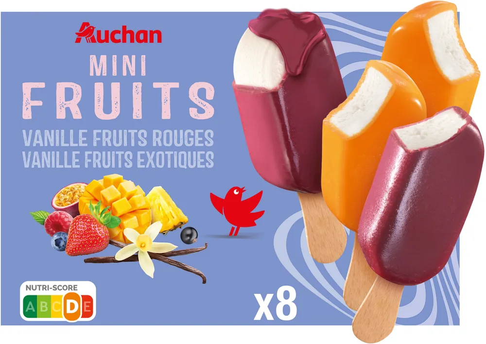 Mini fruits Vanille fruits rougesVanille fruits exotiques