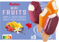 Mini fruits Vanille fruits rougesVanille fruits exotiques
