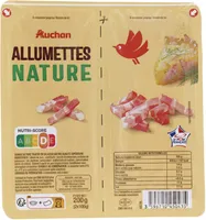 Allumettes nature qualité supérieure