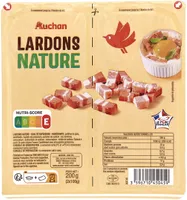 Lardons nature qualité supérieure