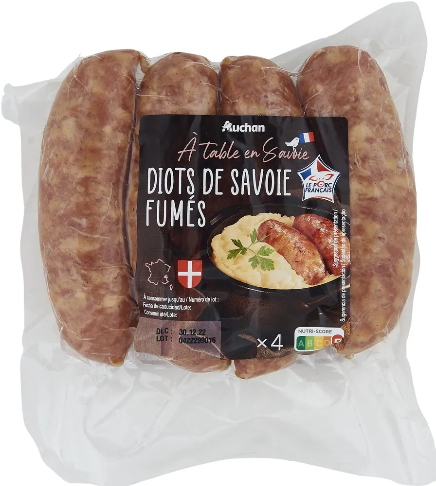 Diots de Savoie fumés