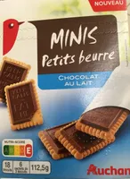 Minis Petits beurre, chocolat au lait