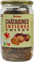 Châtaignes entières cuites