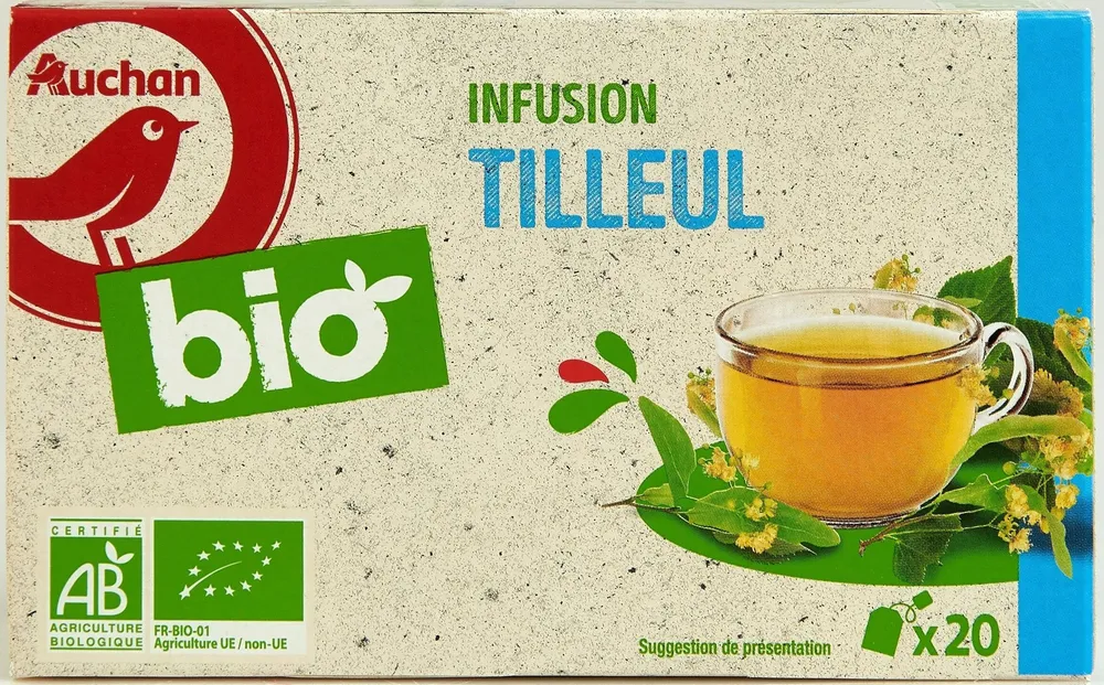 AUCHAN BIO Infusion Tilleul