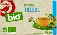 AUCHAN BIO Infusion Tilleul