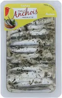 Filet d'anchois marinés à l'ail