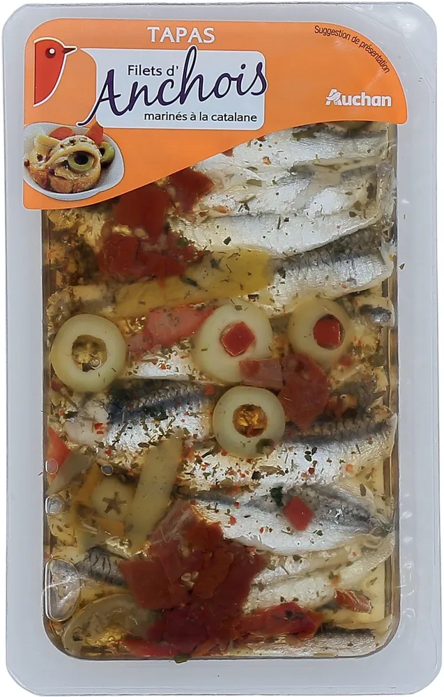Filet anchois marinés à la catalane