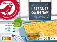 Lasagnes saumons épinards