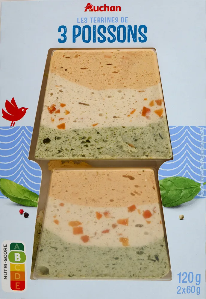 Terrine de 3 Poissons