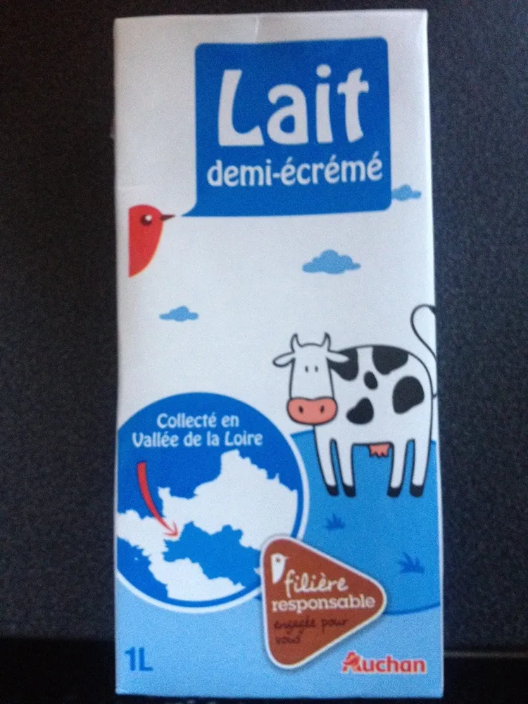 Lait demi-écrémé