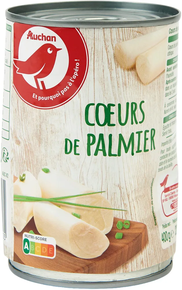 Coeurs de palmiers 400g