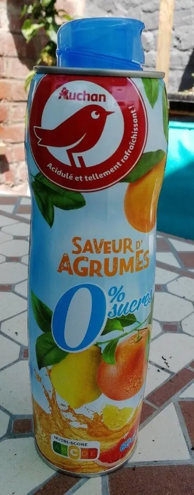 Sirop saveur d'agrumes 0% sucres