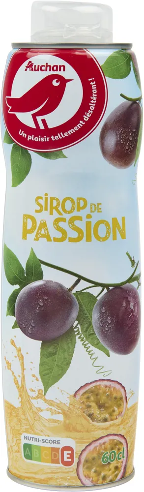 Sirop de fruit de la passion