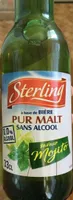 Bière pur malt sans alcool saveur mojito