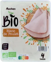Blanc de Poulet supérieurIssu de l'agriculture biologique