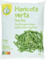 Haricots verts très fins